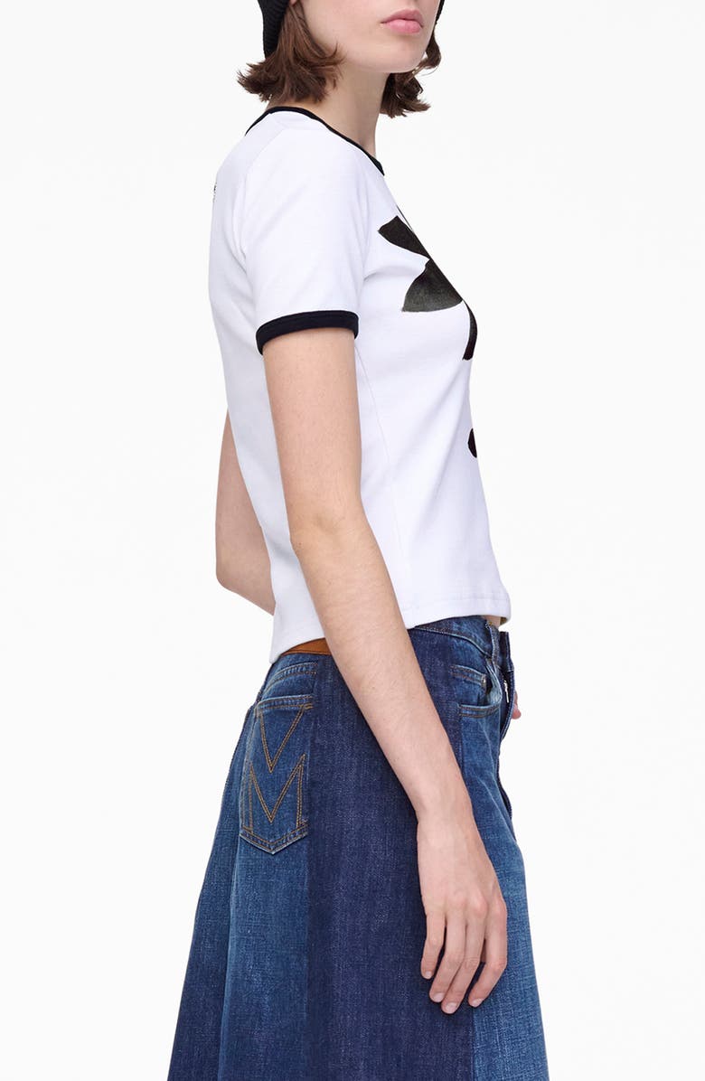 Marc Jacobs It's OK Graphic Ringer T-Shirt, Alternate, color,