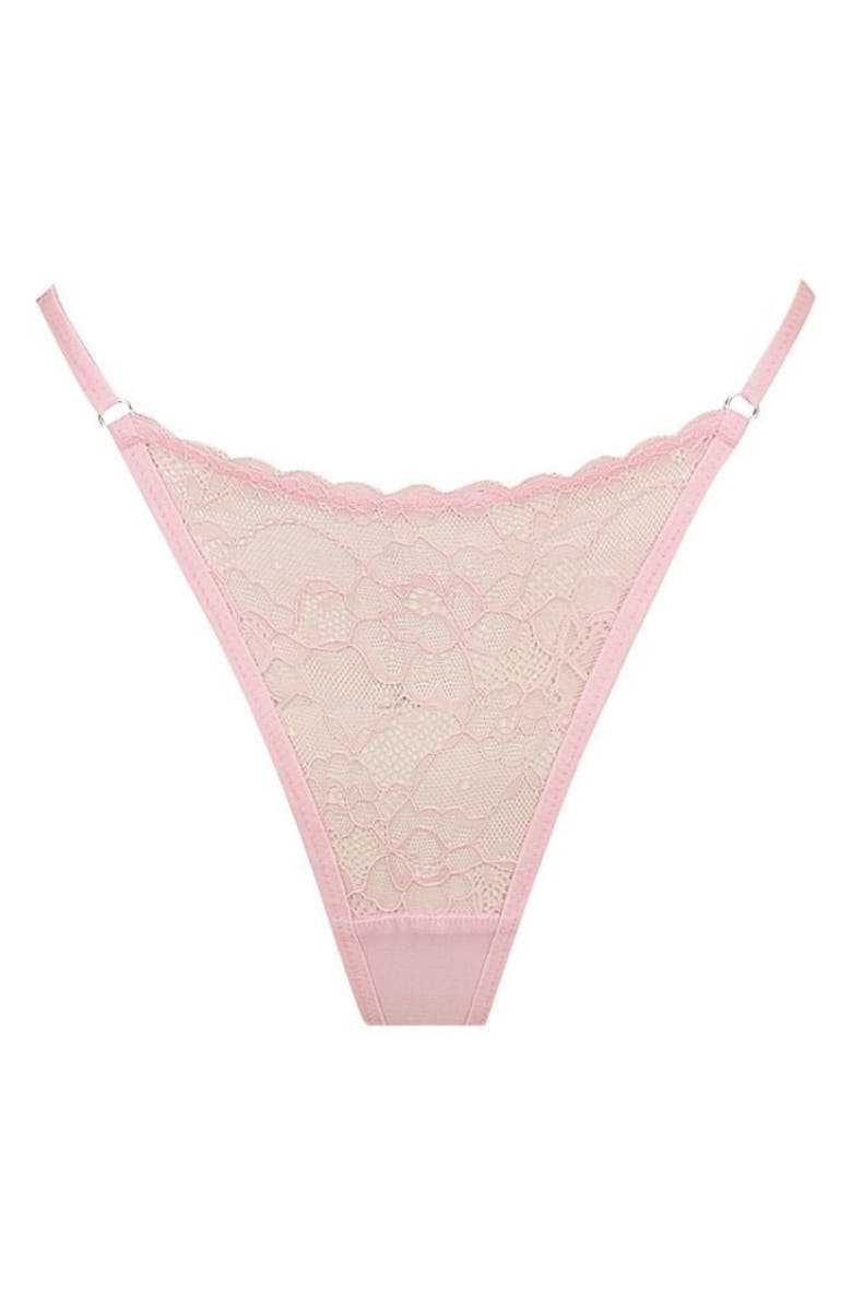 Kat The Label Rosie Thong, Alternate, color, Baby Pink