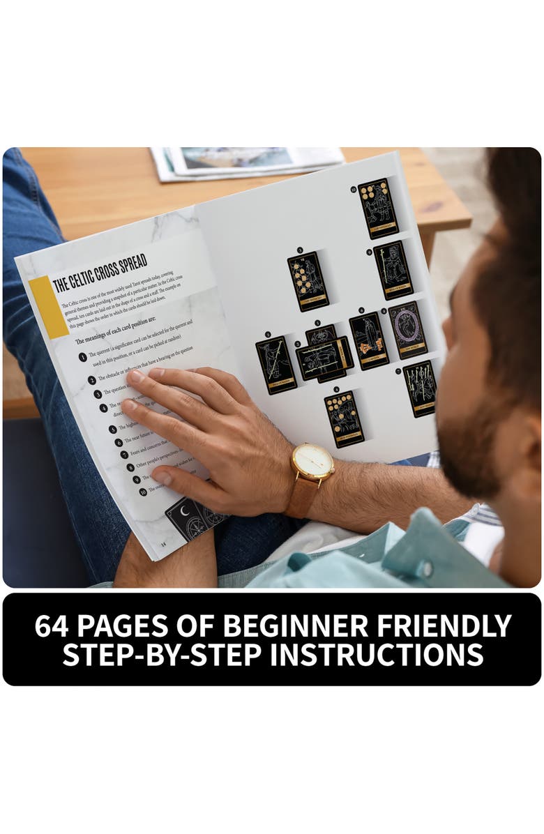 Gift Box Tarot Cards Set, Alternate, color, 