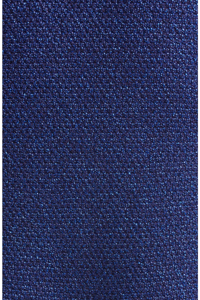 Margot Metallic Sweater Skirt, Alternate, color, MIDNIGHT/ COBALT METALLIC