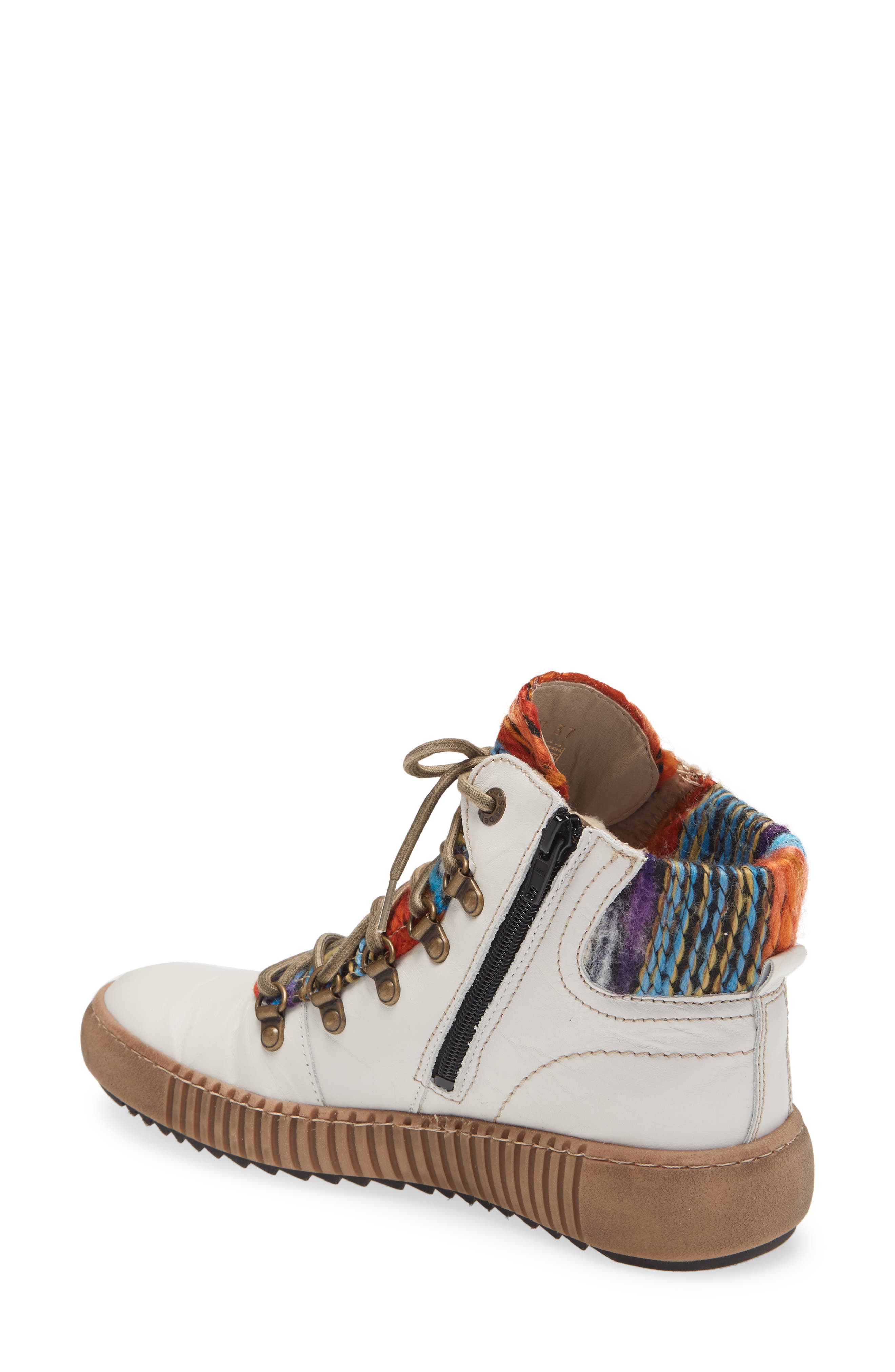Maren Bootie, Alternate, color, WHITE LEATHER