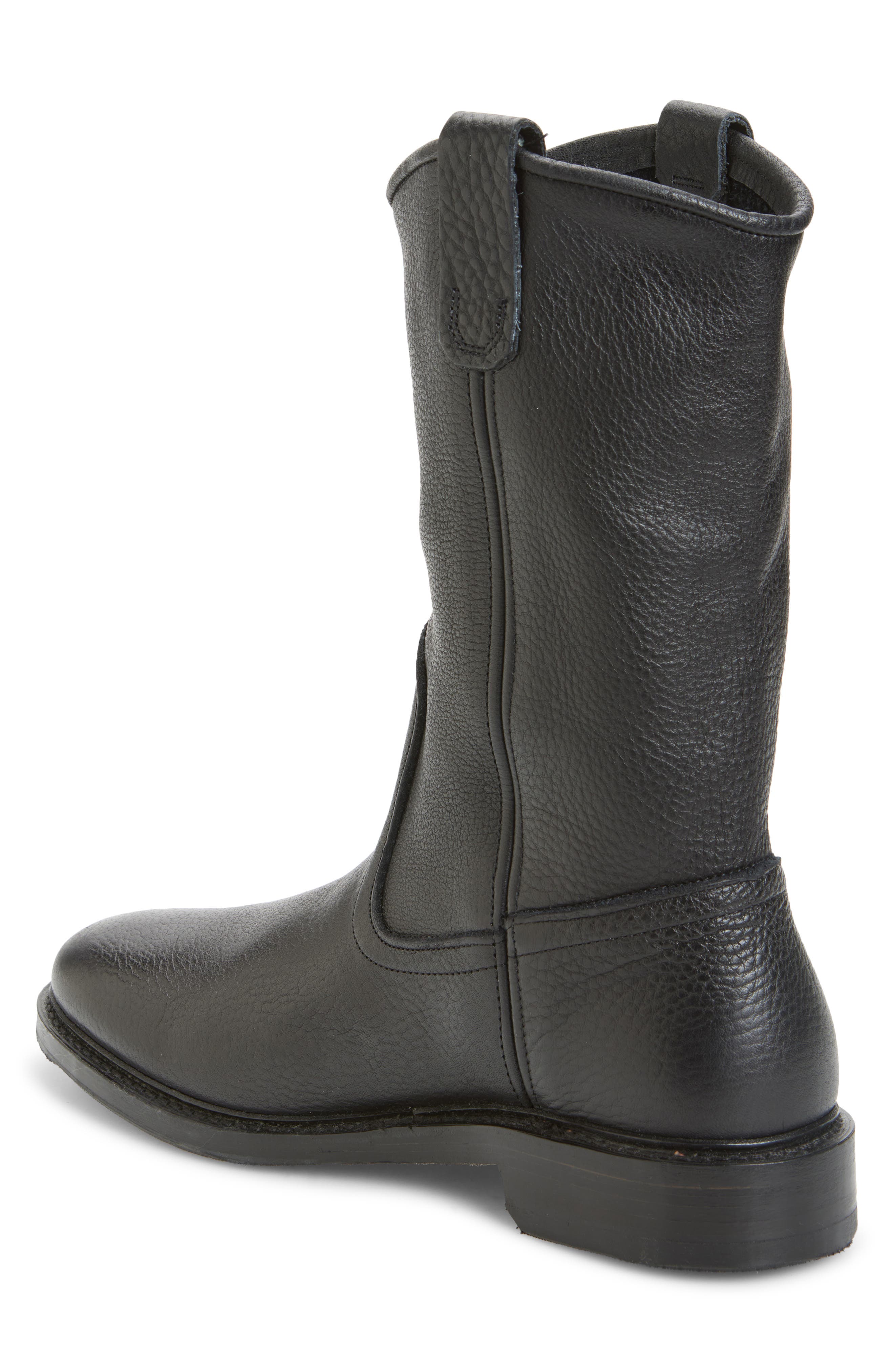 Allen Edmonds Dallas Western Boot, Alternate, color, Black