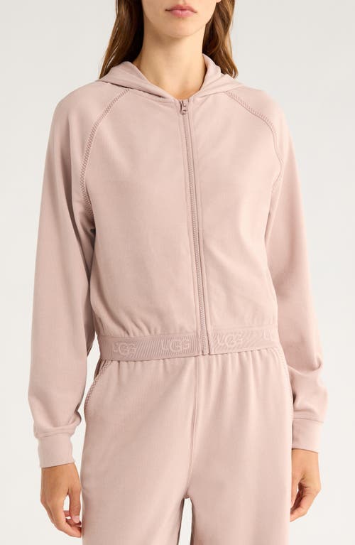 Ugg(r) Aubrie Zip-up Hoodie In Pink