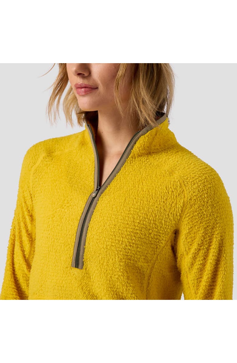 Backcountry Highliner Primaloft Air-Perm Fleece 1/4-Zip - Women's, Alternate, color, Hot Spot