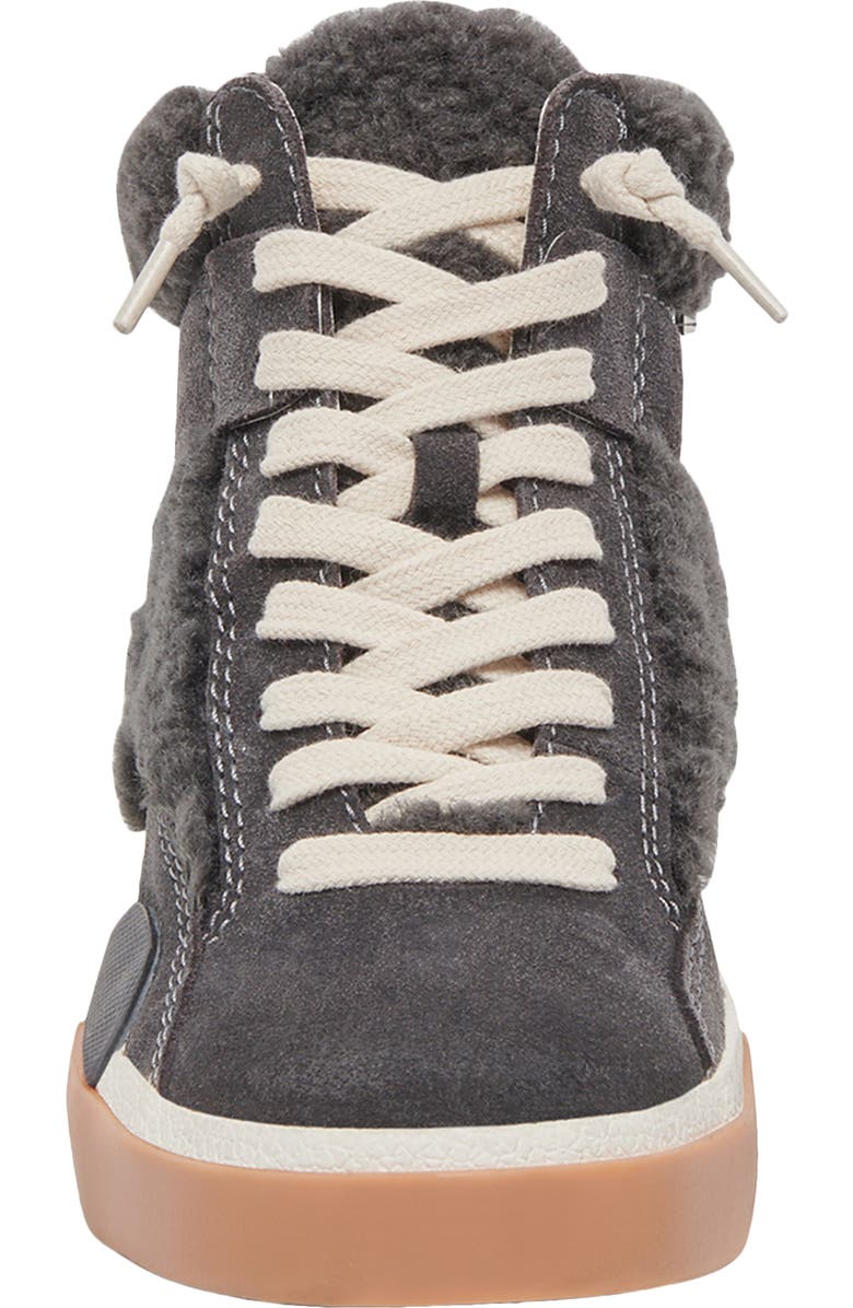 Dolce Vita Zilvia Faux Shearling High Top Sneaker, Alternate, color,