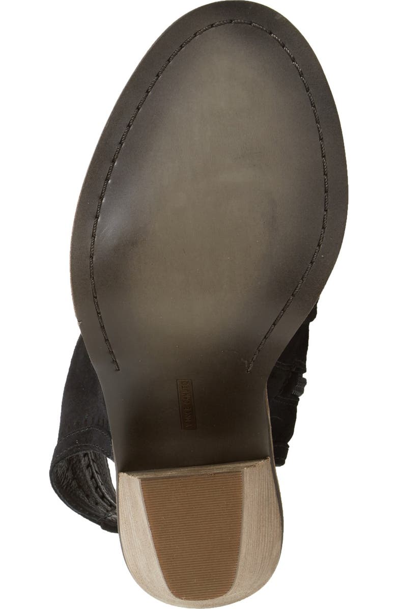 Vince Camuto 'Koral' Perforated Open Toe Bootie, Alternate, color,