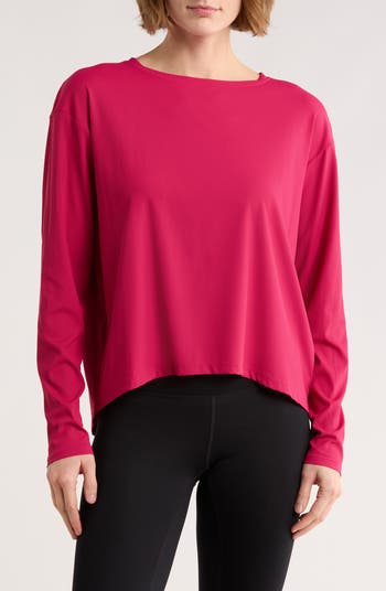 DeuxiemeClasse BIG SLEEVE プルオーバー Z by Zella Vintage Wash Relaxed Long Sleeve 2.0 Tee | Nordstromrack