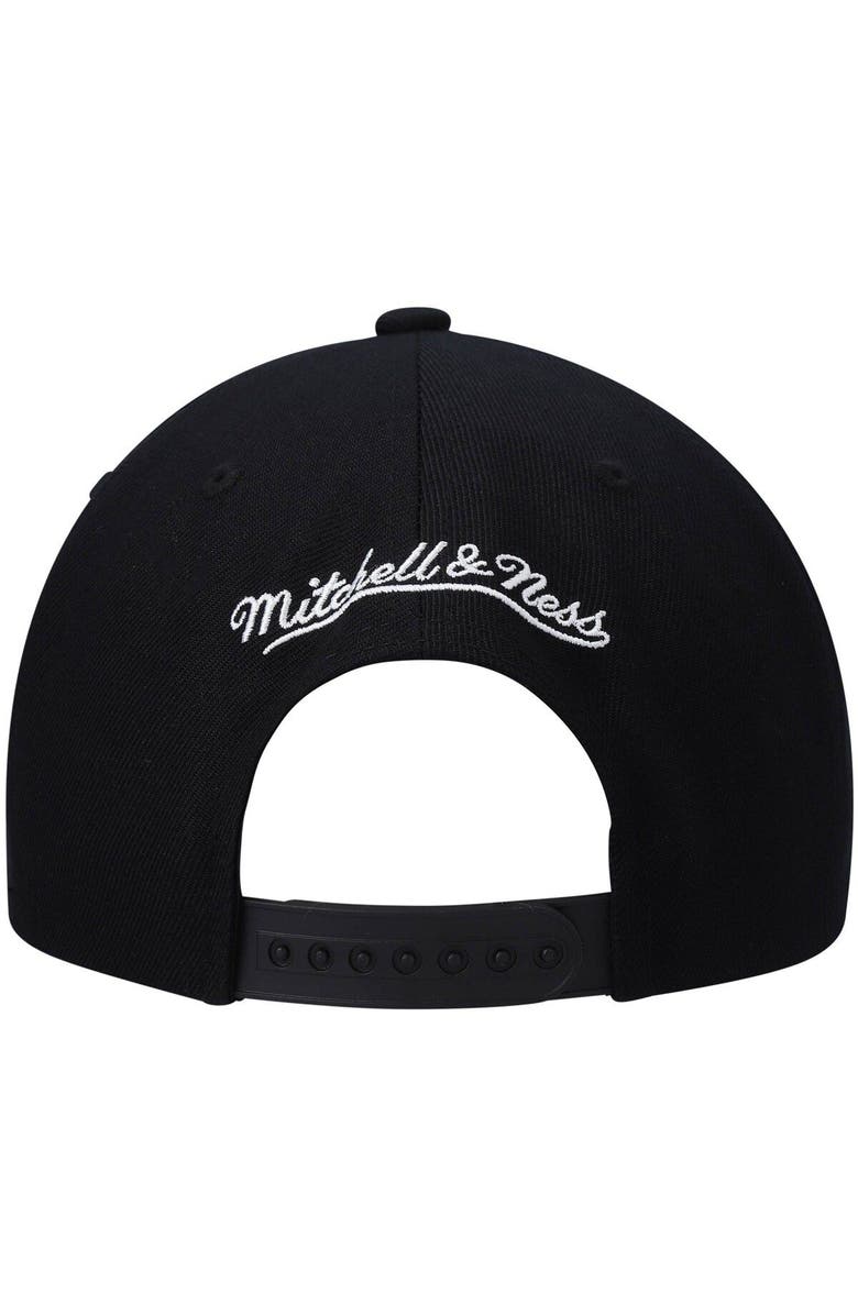 Mitchell & Ness Men's Mitchell & Ness Black Houston Rockets Hardwood Classics Script 2.0 Snapback Hat, Alternate, color, Black