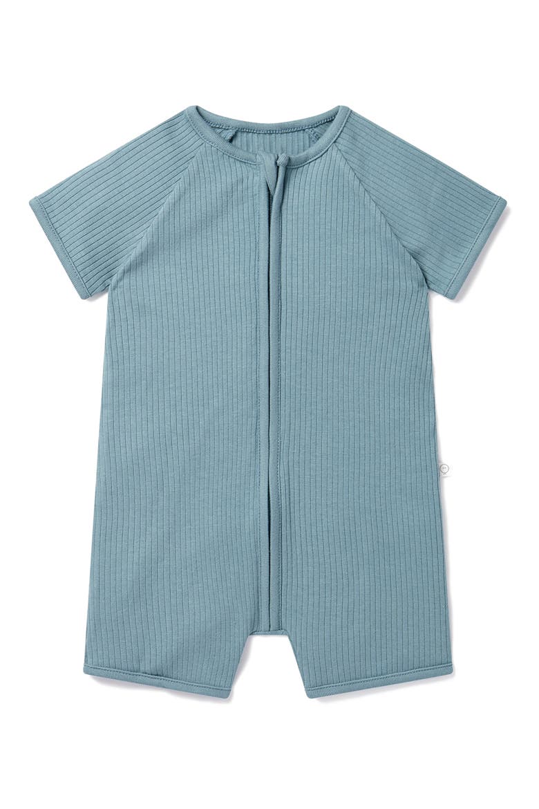 Rib Romper, Main, color, RIBBED SKY