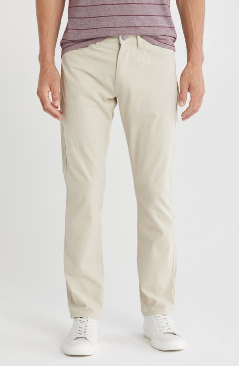 Cotton Stretch Canvas Pants (Regular & Tall)