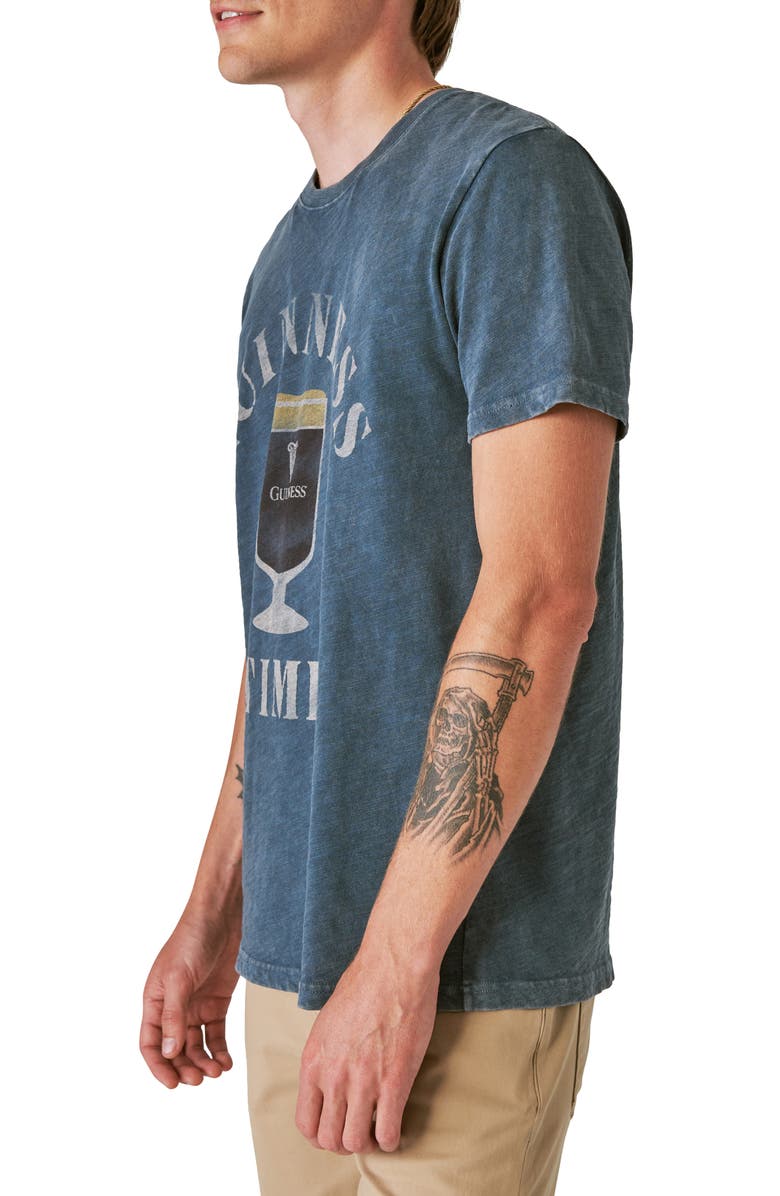 Lucky Brand Guinness Time Cotton Graphic T-Shirt, Alternate, color,