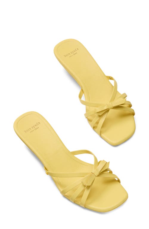 KATE SPADE KATE SPADE NEW YORK CAROLINA KITTEN HEEL SLIDE SANDAL