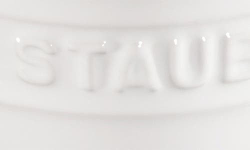 Staub Set Of 2 Stoneware 3.5-inch Prep Bowls In White