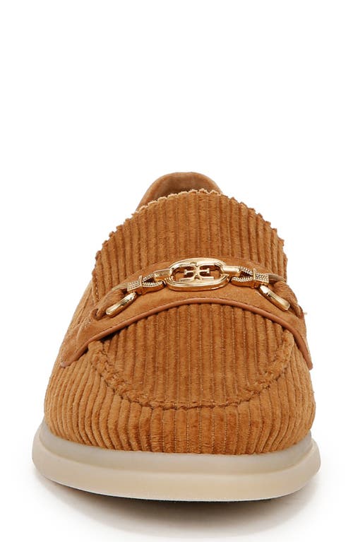 Sam Edelman Kyana Bit Loafer Harvest Brown Corduroy