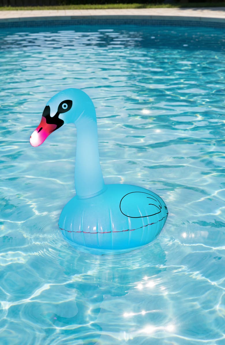MERKURY INNOVATIONS Solar Inflatable LED Swan, Alternate, color, Multi