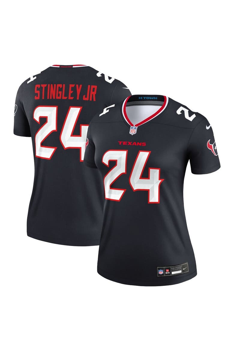 Women's Nike Derek Stingley Jr.  Navy Houston Texans Legend Player Performance Top, Main, color, Navy