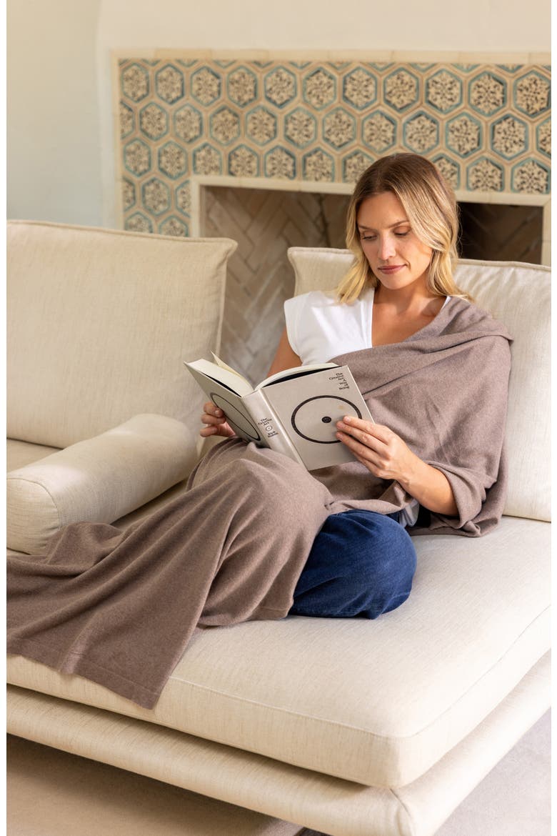 The Dreamsoft Travel Scarf, Alternate, color, LATTE
