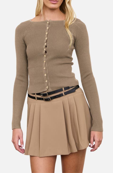 Ribbed Cardigan