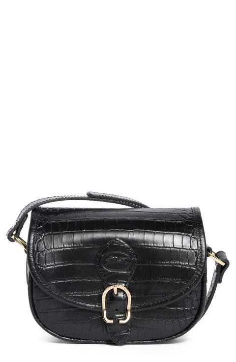 1980 Croc Embossed Small Crossbody Bag