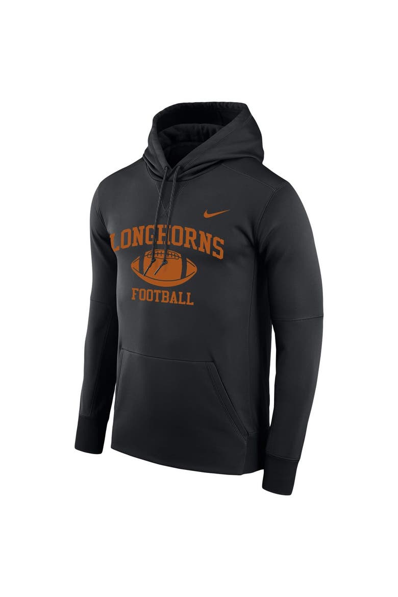 Men's Nike Black Texas Longhorns Big & Tall Legend Retro Football Performance Pullover Hoodie, Alternate, color, Black