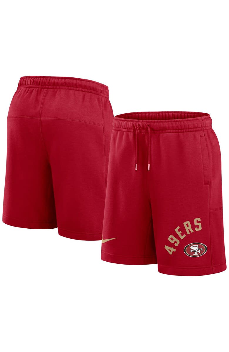 Nike Men's Nike Scarlet San Francisco 49ers Arched Kicker Shorts, Main, color, Scarlet