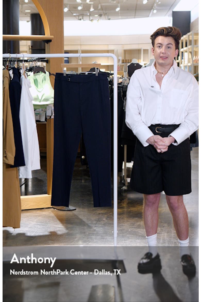 Copley 28-Inch Straight Cotton Bi-Stretch Extended Tab Pant video
