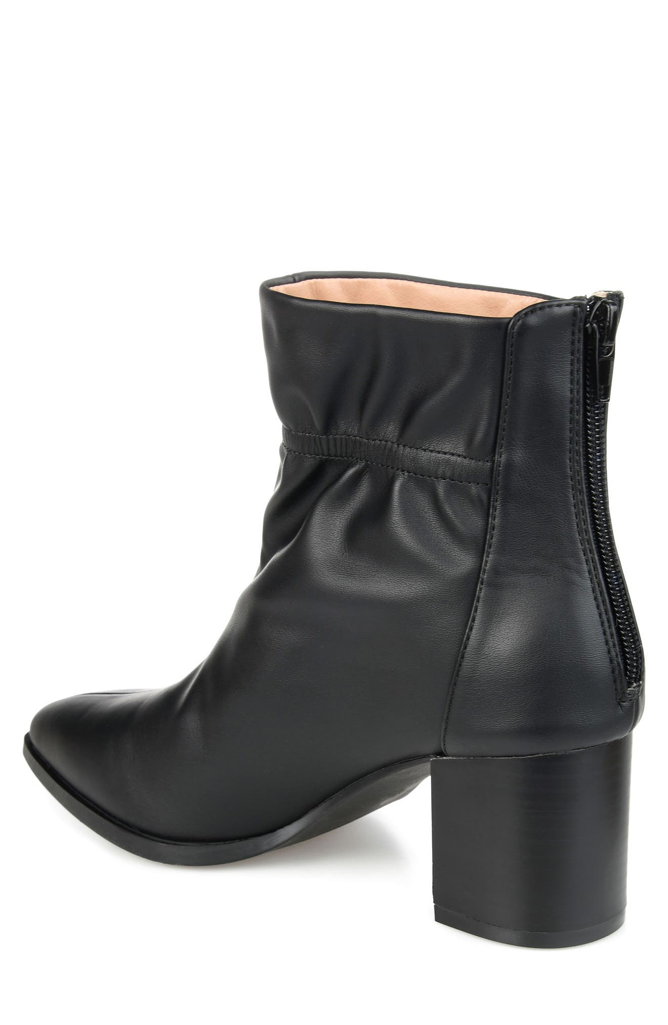 Journee Collection Heddy Vegan Leather Bootie, Alternate, color, 