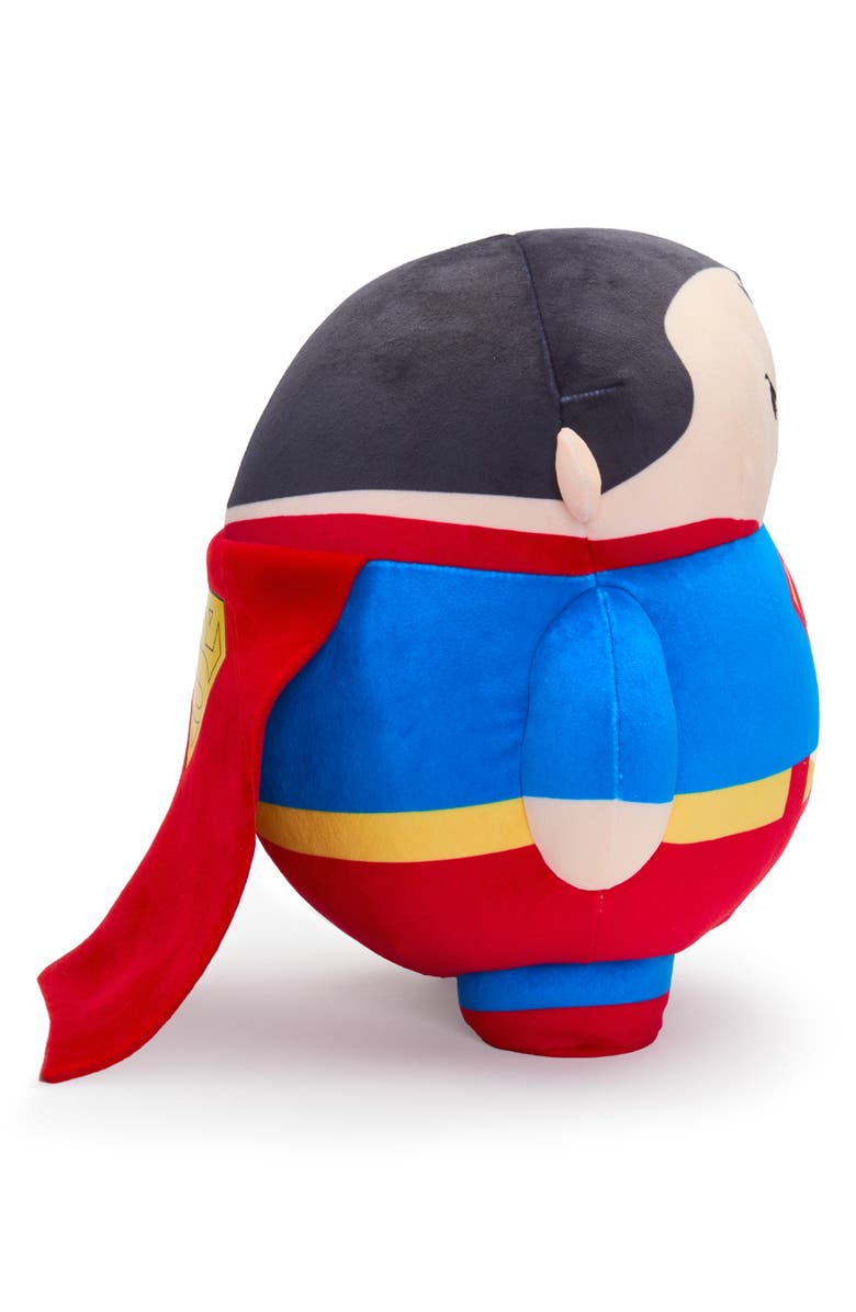 FAO Schwarz Superman Blob Plush Stuffed Animal, Alternate, color, Blue/ Red