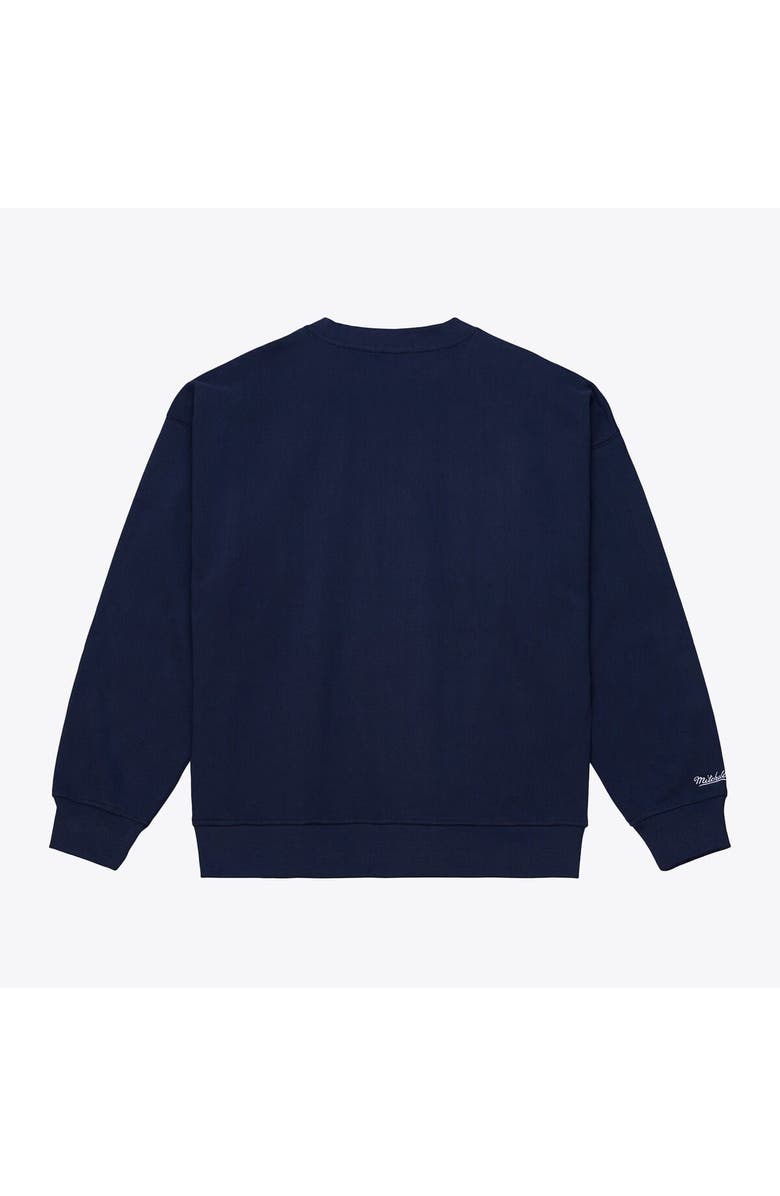 Mitchell & Ness Women's Mitchell & Ness  Navy New York Yankees Script Sweatshirt, Alternate, color, Navy