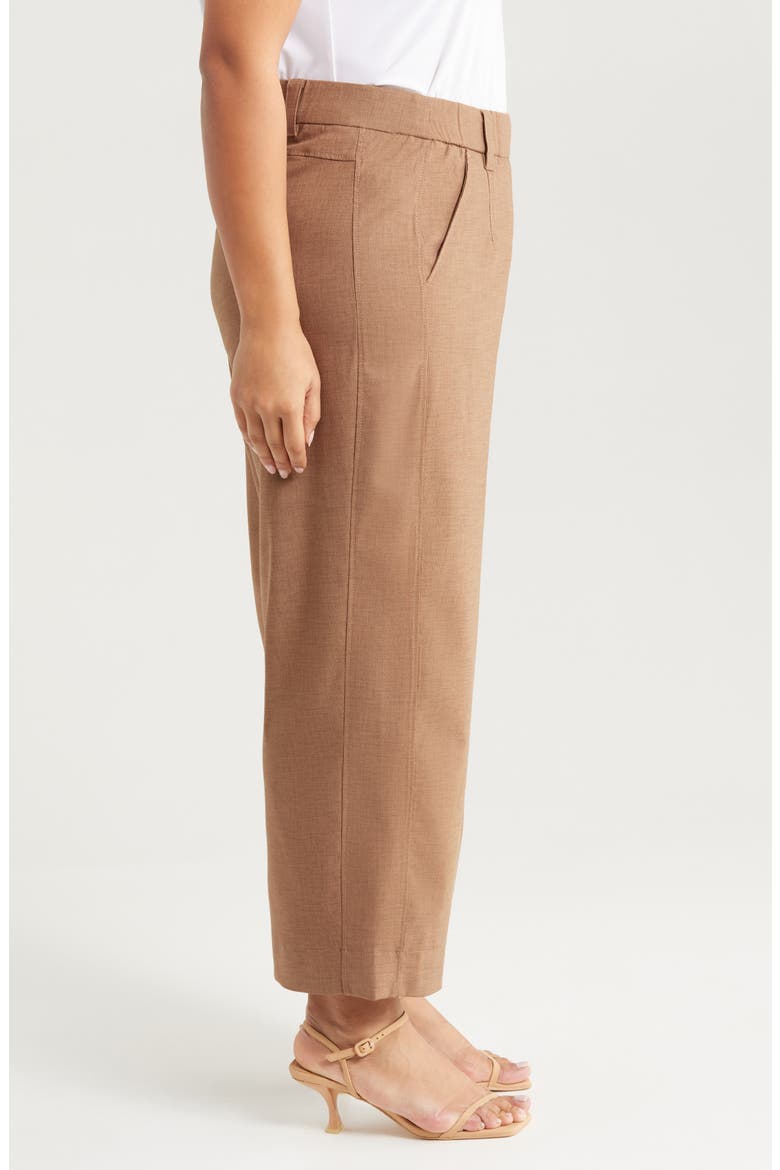 Glider Skyrise Wide Leg Pants, Alternate, color, TOASTED COCONUT