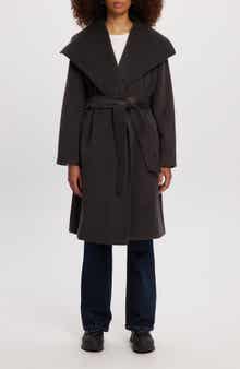 Noize Lena Belted Wrap Coat