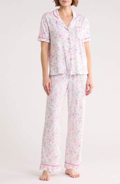 Notch Collar Pajamas