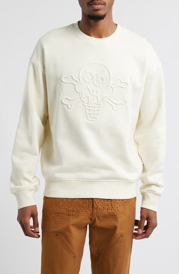 Tonal Oversize Crewneck Sweatshirt