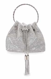 BERNESS Crystal Ring Handle Bag
