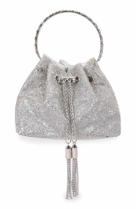 BERNESS Crystal Ring Handle Bag