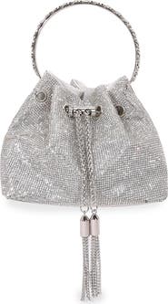 BERNESS Crystal Ring Handle Bag