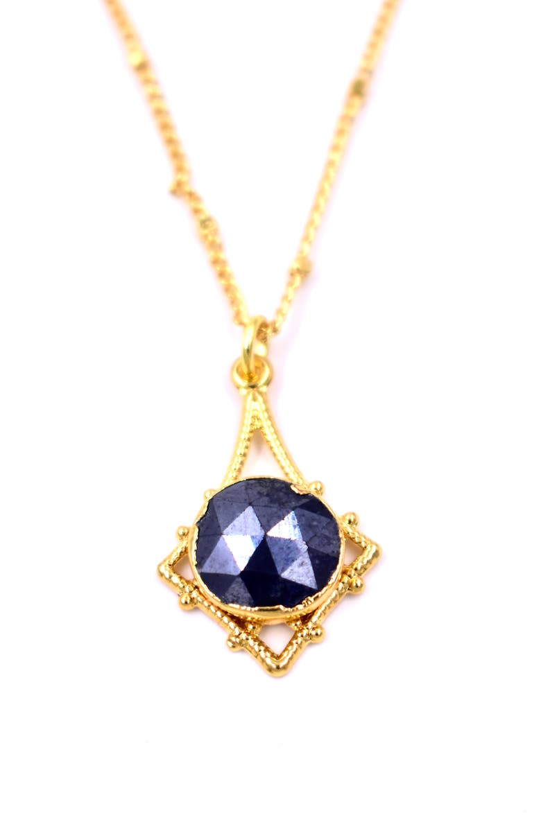 Lux Divine Silverite Pendant Necklace, Main, color, 