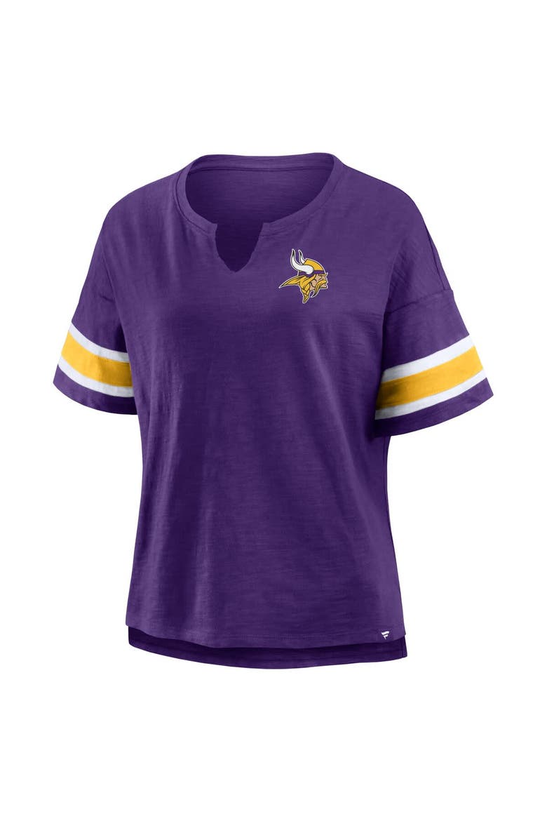 Women's Fanatics Purple Minnesota Vikings Redzone Curl Route T-Shirt, Alternate, color, Purple
