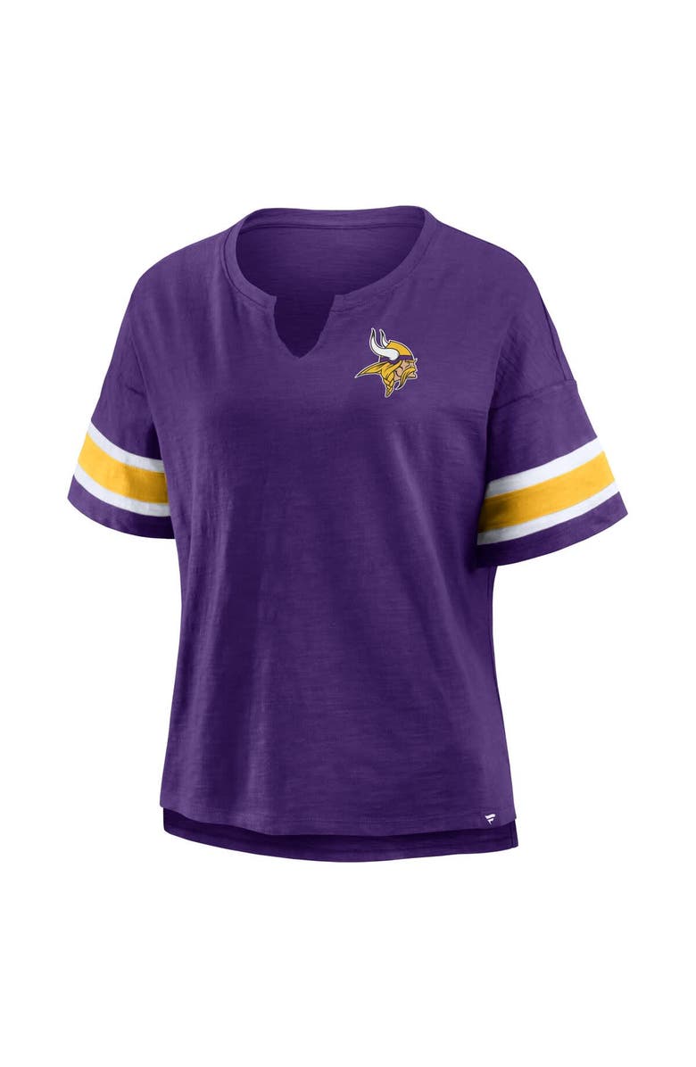 FANATICS Women's Fanatics Purple Minnesota Vikings Redzone Curl Route T-Shirt, Alternate, color, Purple