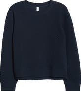Zella Ottoman Twill Sweater
