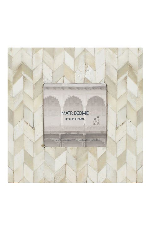 Artemis Picture Frame - Carved Bone