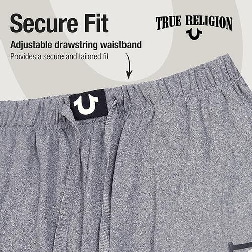 True Religion Jogger Pajama Pants In Gray