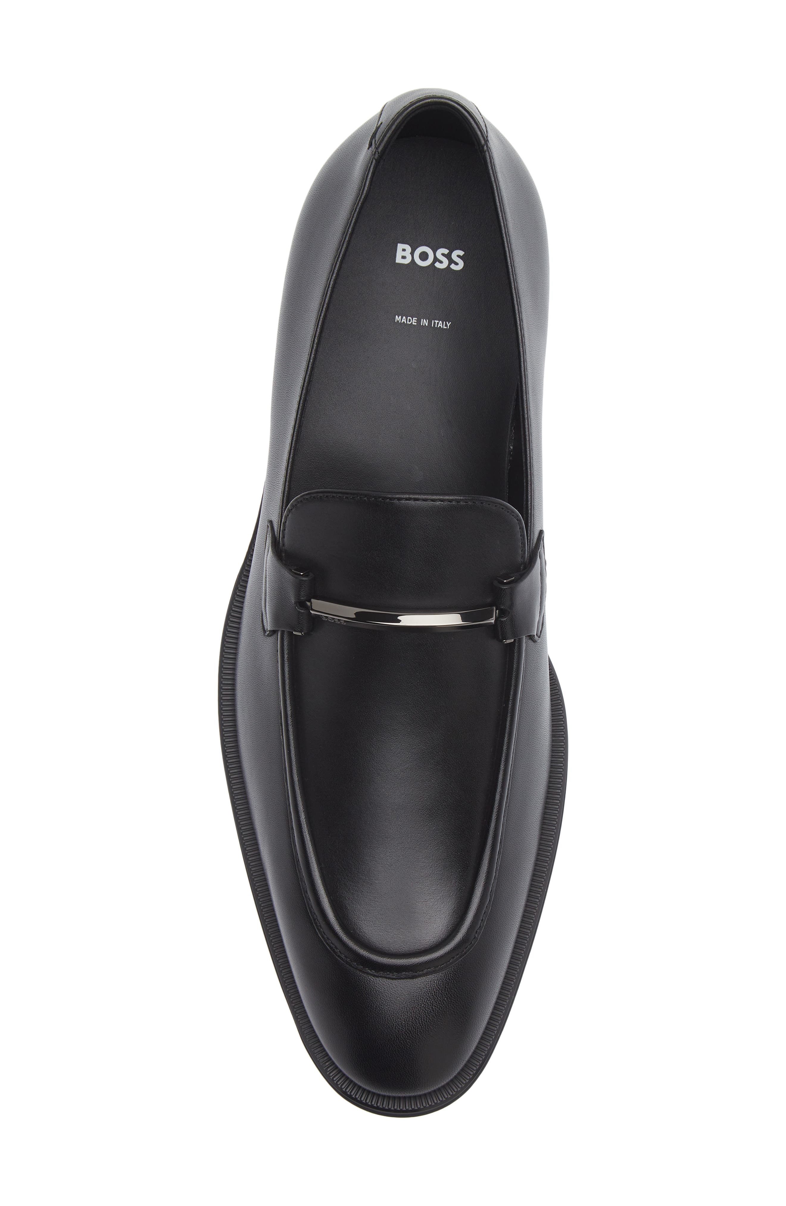 Teylor Bit Loafer, Alternate, color, BLACK