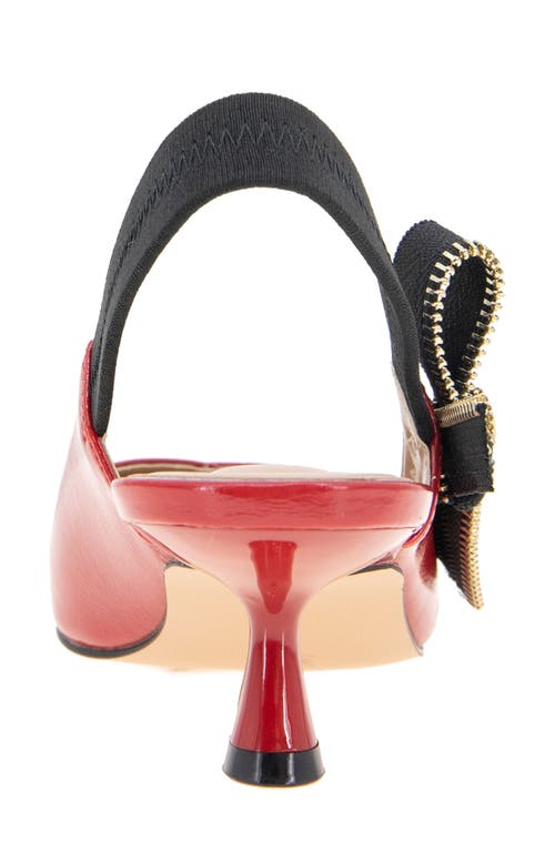 Bcbgeneration Kodari Slingback Kitten Heel Pump In Lipstick