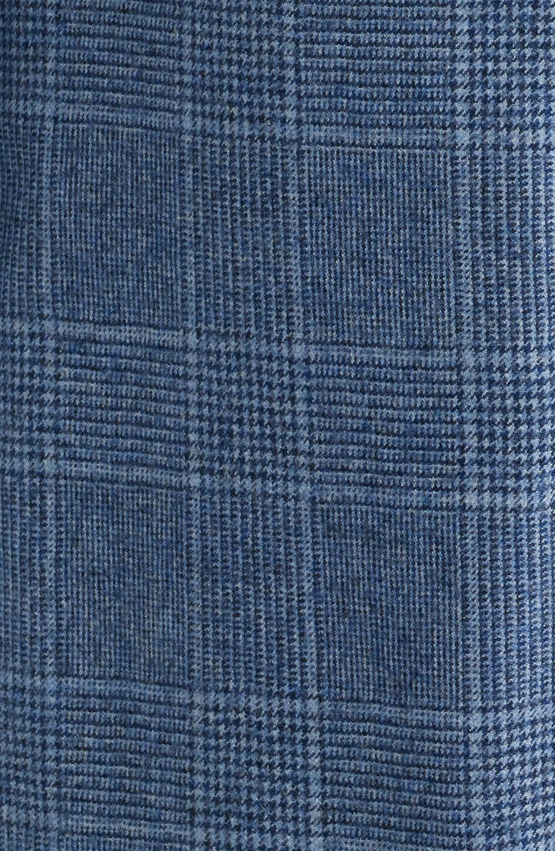 Peter Millar Hyperlight Soft Blue Glen Check Wool Sport Coat, Alternate, color, Light Blue