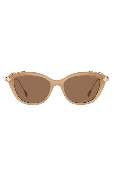 55mm Cat Eye Sunglasses
