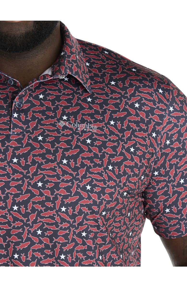 Columbia Big & Tall Performance Polo Shirt, Alternate, color, Nocturnal