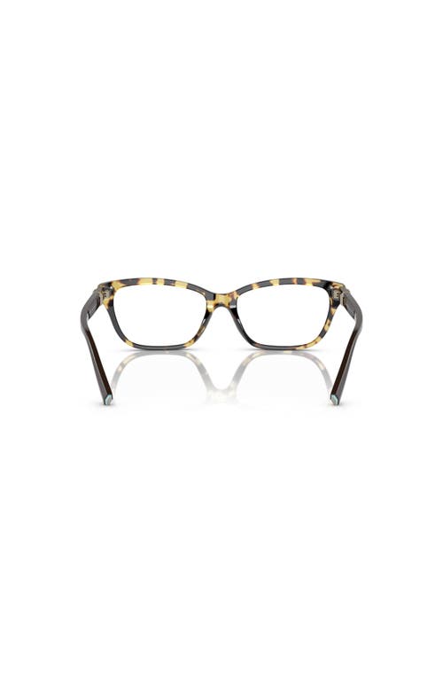 Tiffany & Co . 54mm Rectangle Optical Glasses In Brown