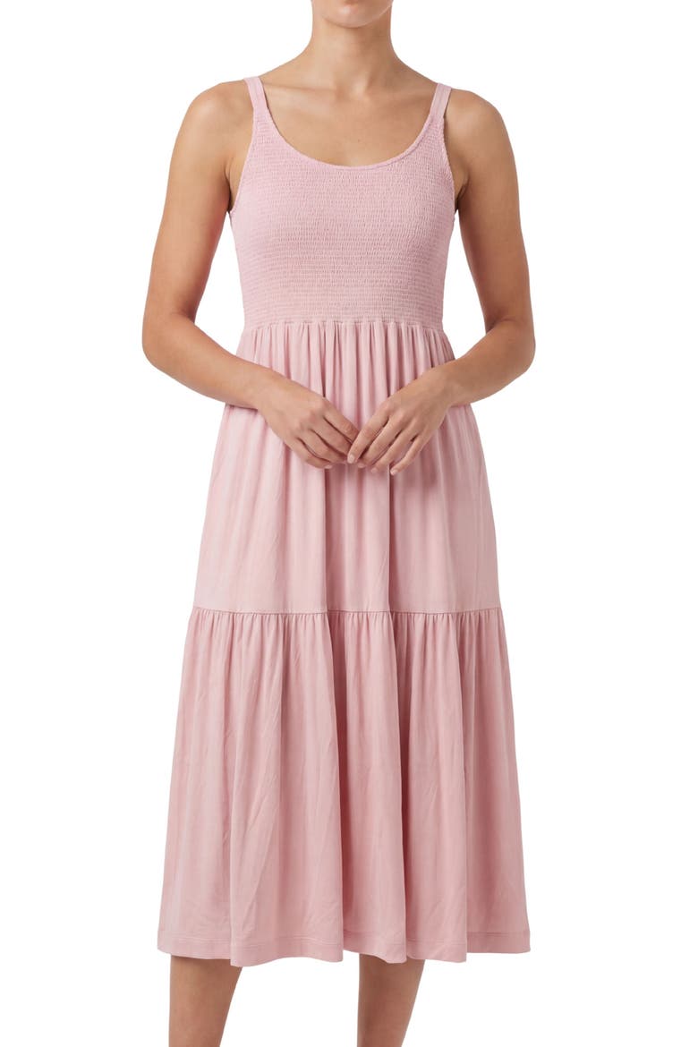 Women's Cafe Dress, Alternate, color, Blush