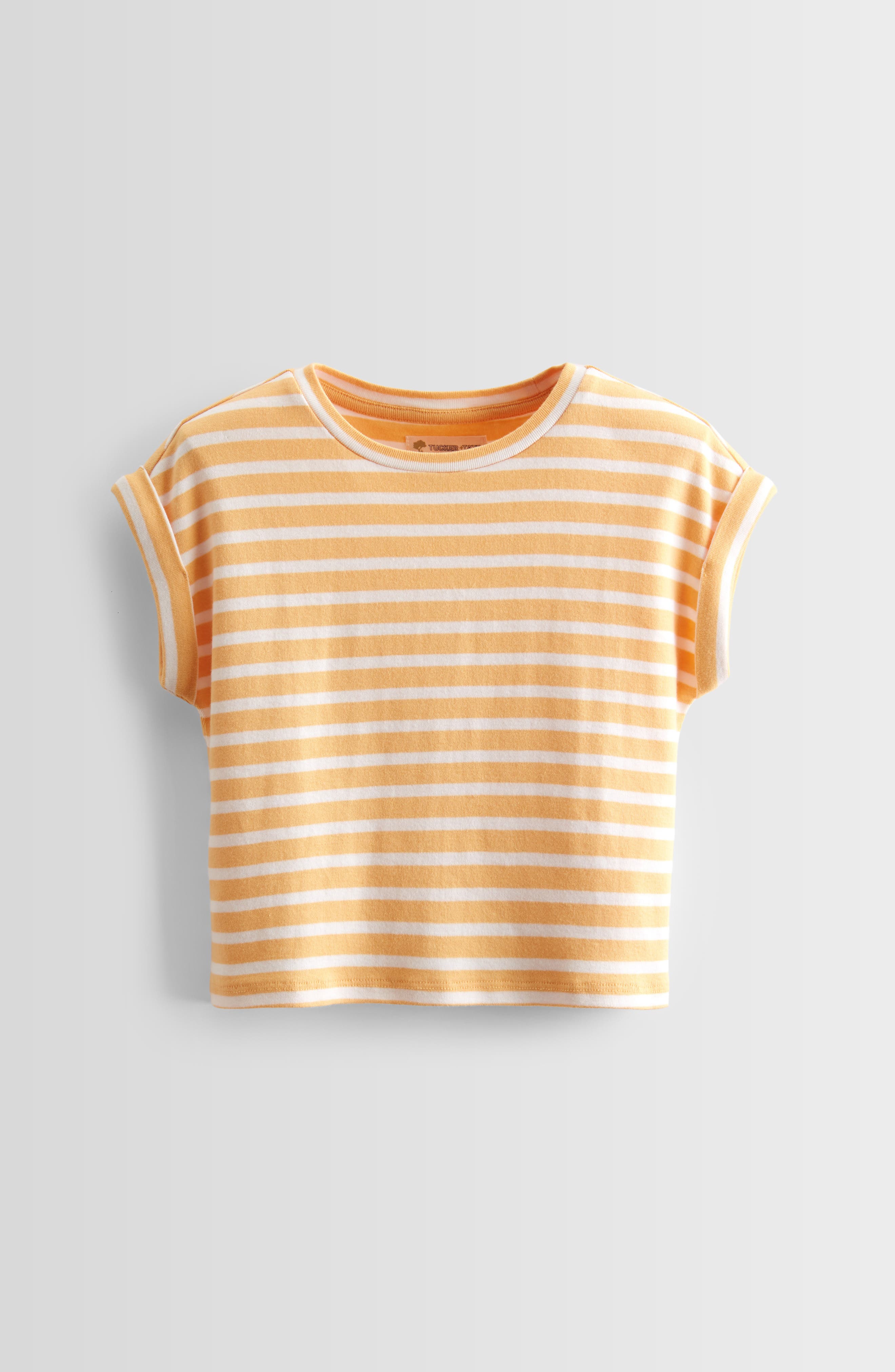 orange tops for girls